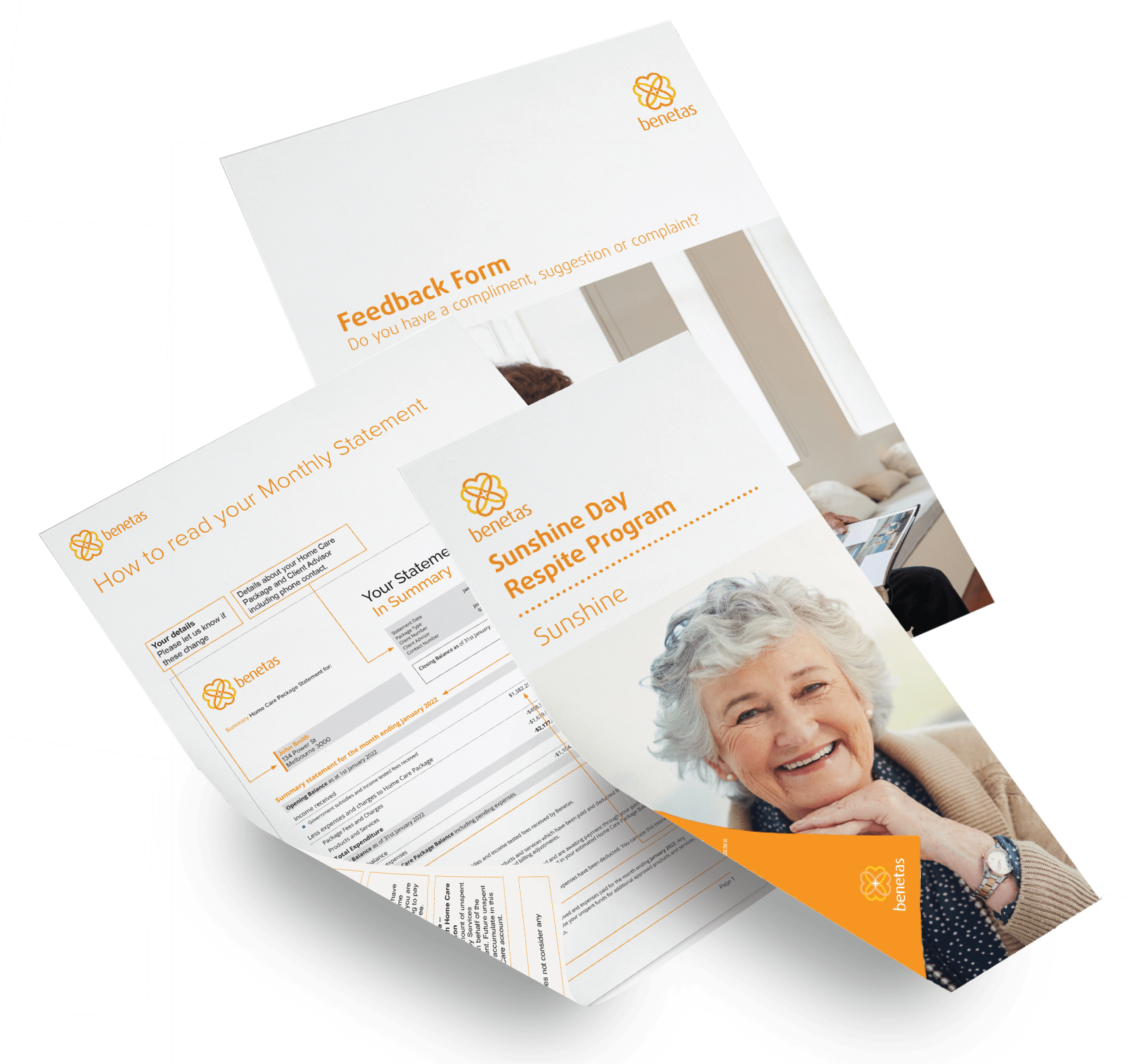Managing my Home Care service brochures