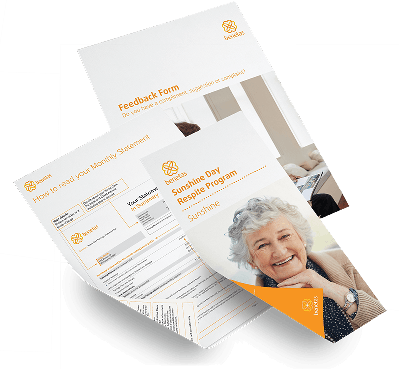 Managing my Home Care service brochures