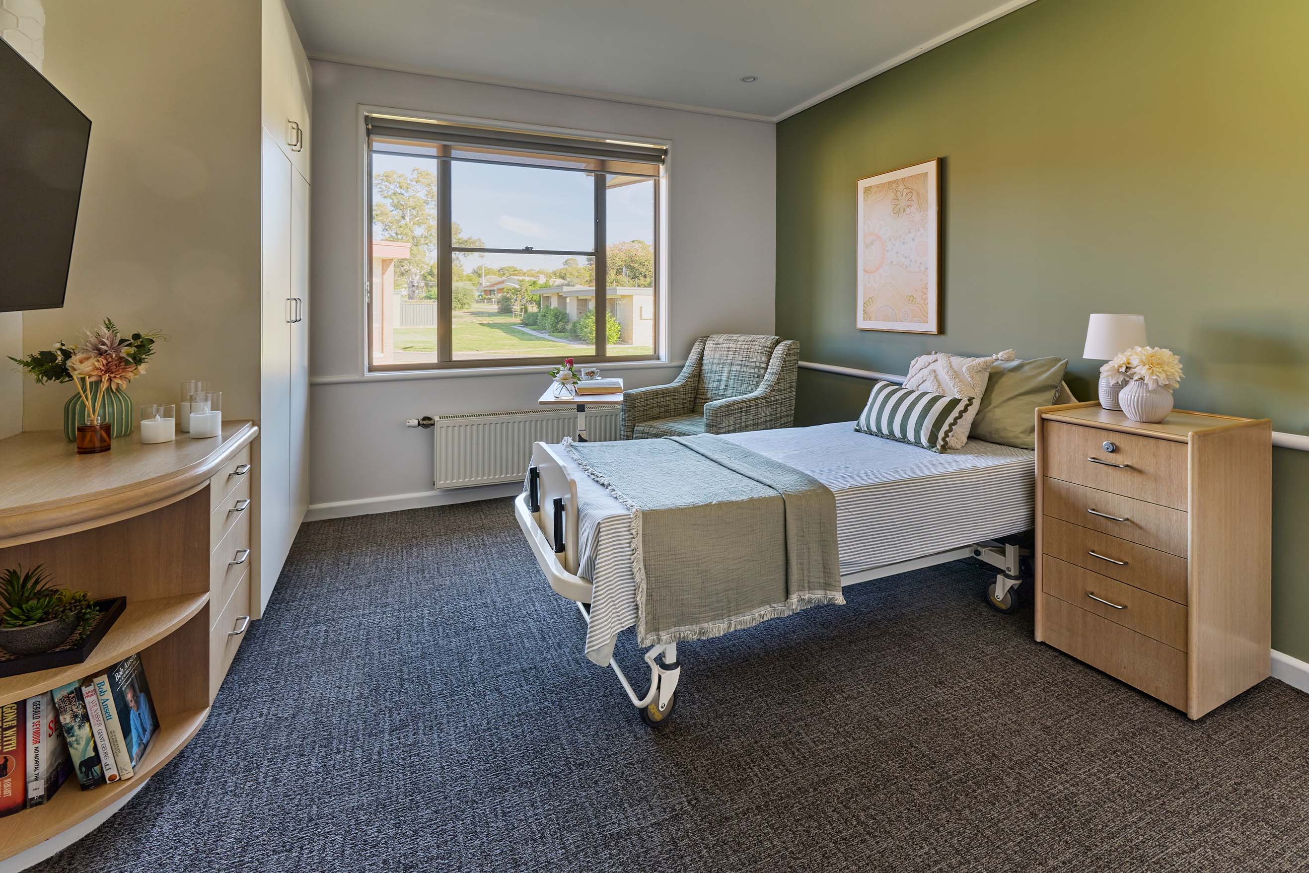 Classic room at Benetas Eaglehawk Aged Care Residence